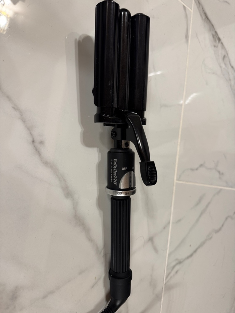 BaByliss Black Triple Barrel Hair Waver